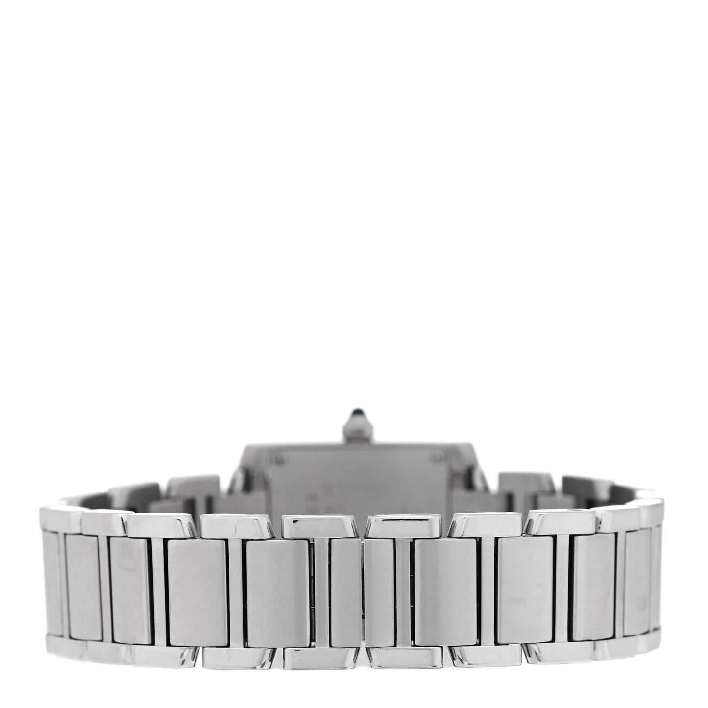Stainless Steel 20mm Tank Francaise Quartz Watch