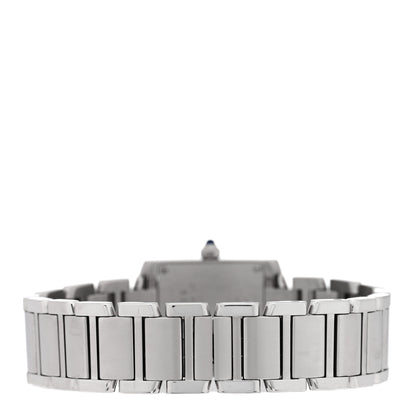 Cartier Stainless Steel 20mm Tank Francaise Quartz Watch 3 of 4