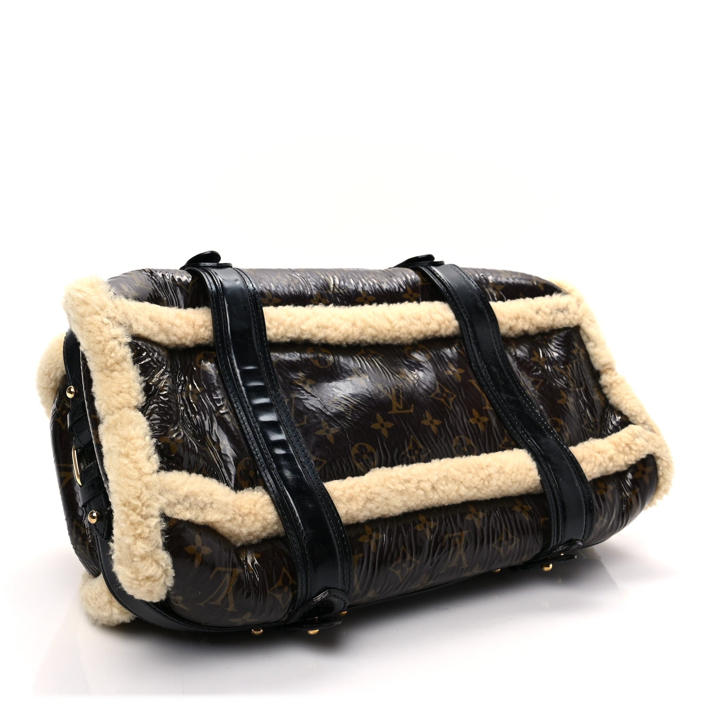 Monogram Shearling Storm Bag