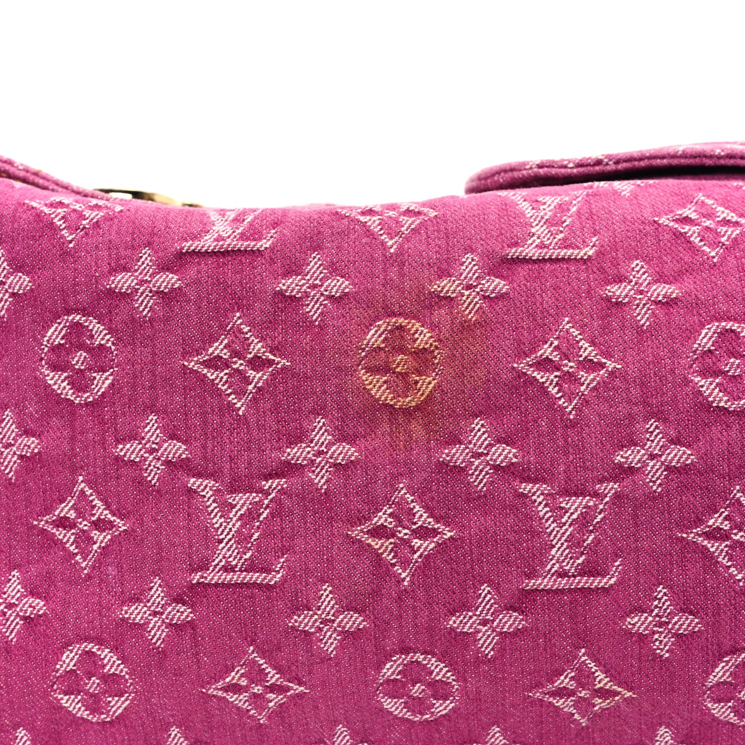 Louis Vuitton Monogram Denim Neo Speedy Fuchsia 10 of 12