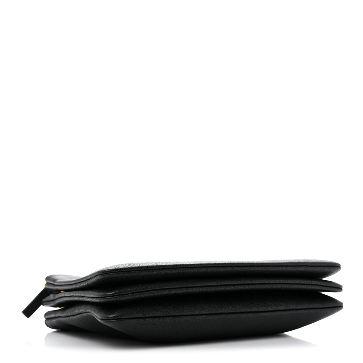 Lambskin Small Trio Crossbody Bag Black