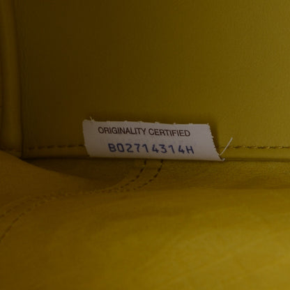 Bottega Veneta Calfskin Intrecciomirage Intarsio Large Tote Lime 7 of 8