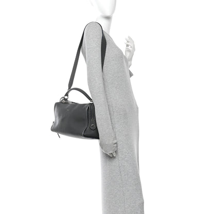 Fendi Cuoio Romano Selleria Lei Boston Tote Nube 2 of 11