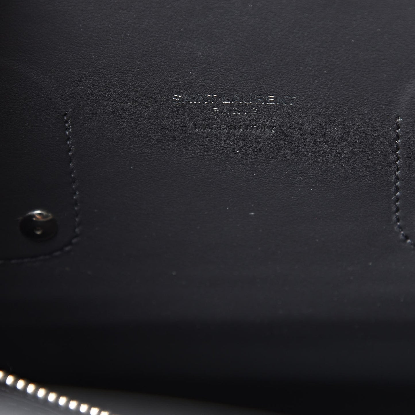 Crocodile Embossed Small Sac De Jour Asphalt