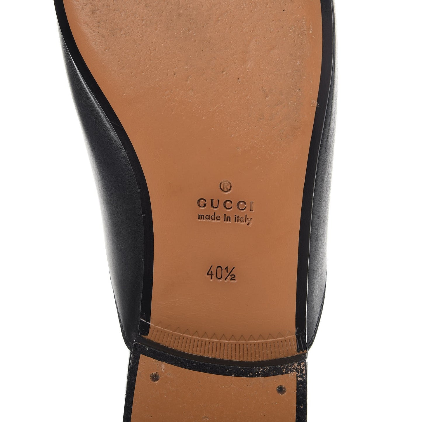 Calfskin Princetown Slippers 40.5 Black