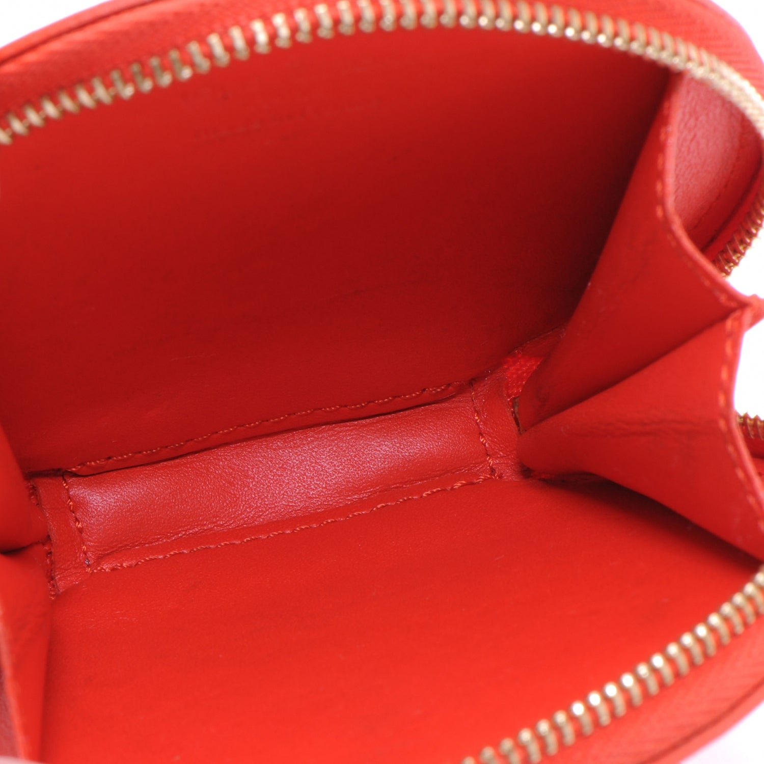 Louis Vuitton Vernis Roses Chapeau Coin Purse Orange Sunset 6 of 8