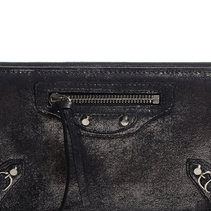 Balenciaga Calfskin Milkyway Papier Money Wallet Black 10 of 10