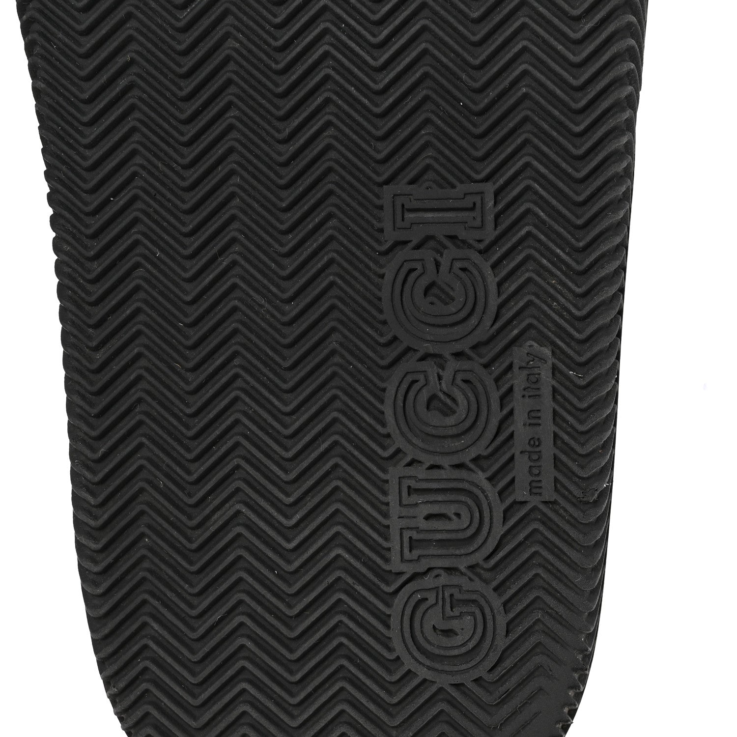 Gucci Rubber Web Womens Interlocking G Slide Sandals 39 Black Green Red 7 of 8