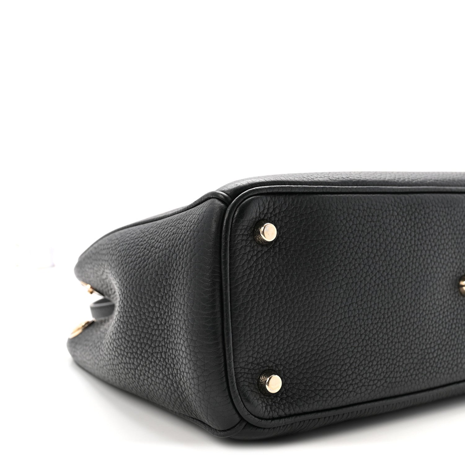 Christian Dior Bullcalf Medium Diorissimo Tote Black Rose Indien 10 of 11