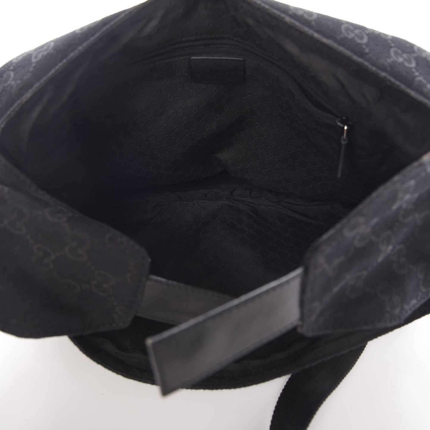 Monogram Messenger Bag Black