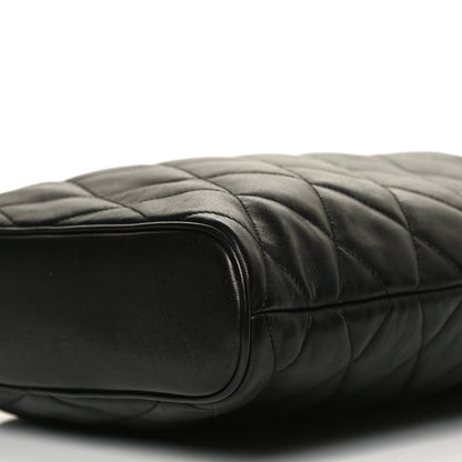 Saint Laurent Lambskin Quilted Lolita Bucket Bag Black 10 of 11