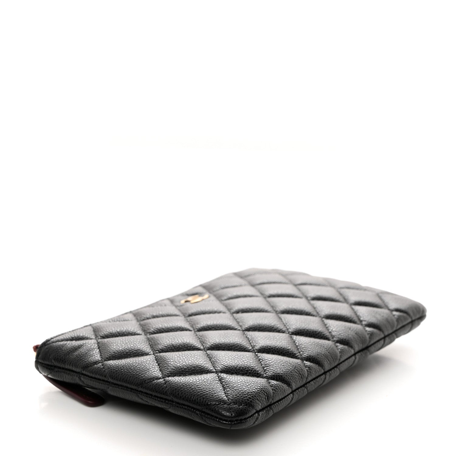 Chanel Caviar Quilted Small Pouch Black 4 of 7