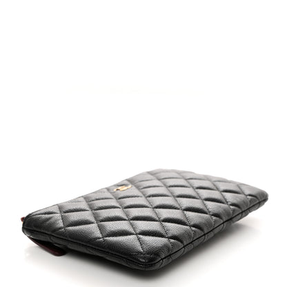 Chanel Caviar Quilted Small Pouch Black 4 of 7