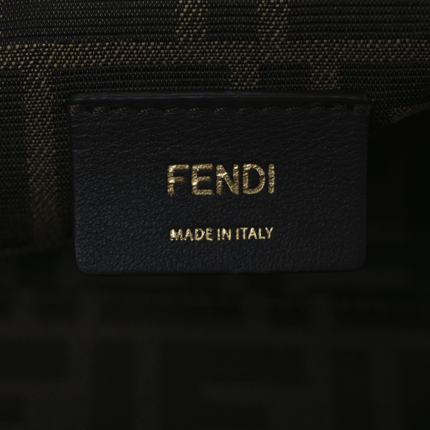 Fendi Shearling Shiny Nappa FF Midi Fendi First Real Ebano 8 of 13