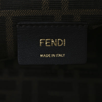 Fendi Shearling Shiny Nappa FF Midi Fendi First Real Ebano 8 of 13