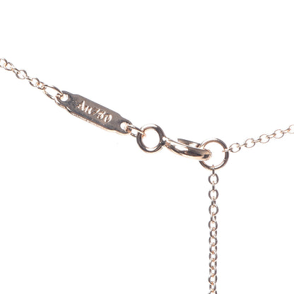 Tiffany 18K Rose Gold Small T Smile Pendant Necklace 6 of 6