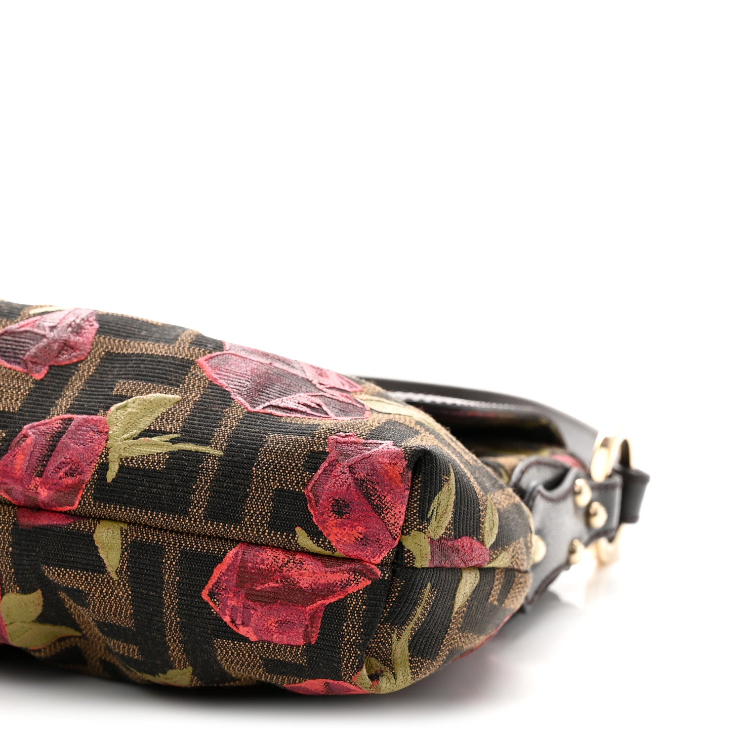 Fendi Zucca Rose Small Chef Shoulder Bag 10 of 10