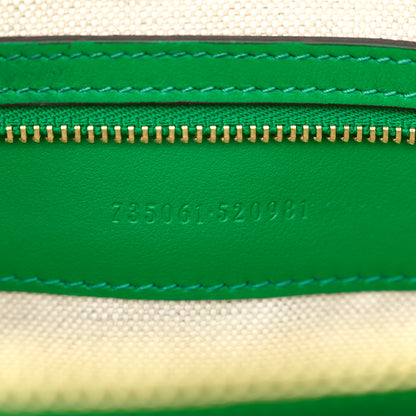 Gucci Calfskin GG Matelasse Tote Bag Bright Green 8 of 15