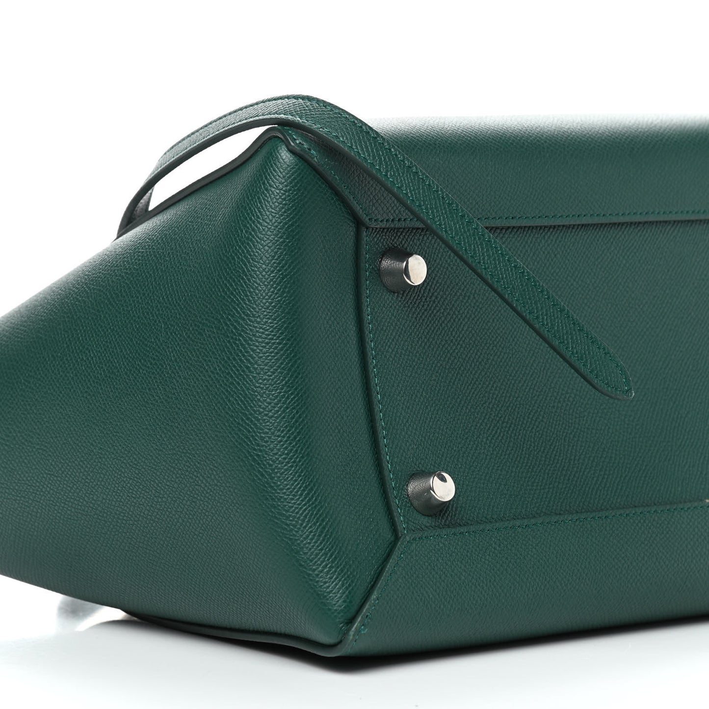 Grained Calfskin Mini Belt Bag Forest