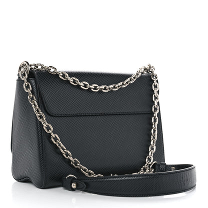 Louis Vuitton Epi Twist Shoulder Bag MM Black 3 of 11