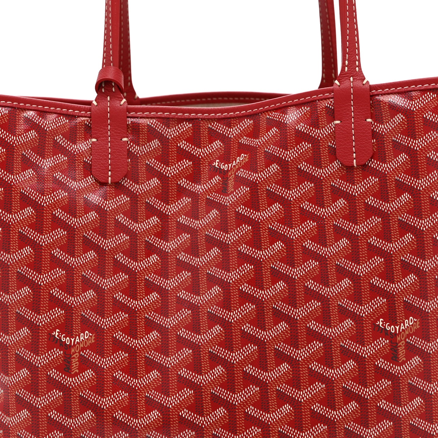 Goyard Goyardine Saint Louis PM Red 9 of 11