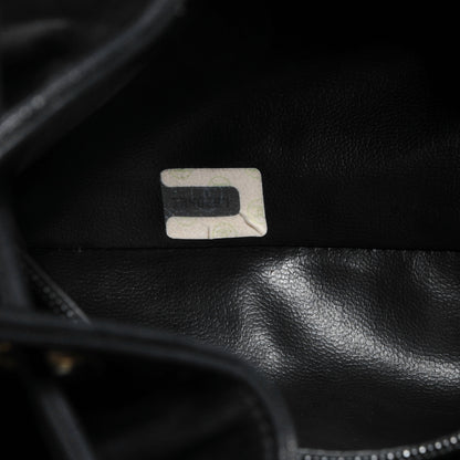 Chanel Caviar Drawstring Bucket Shoulder Bag Black 8 of 10