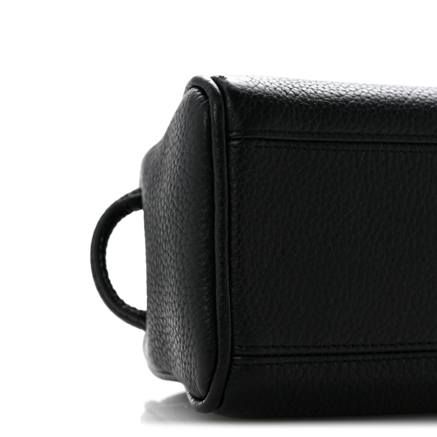 Jacquemus Grained Calfskin Le Petit Turismo Black Black 9 of 10