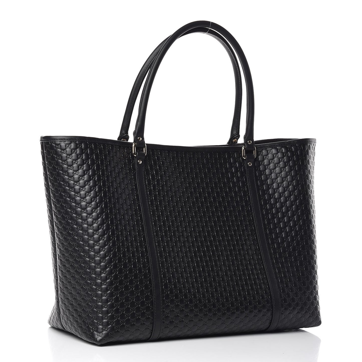 Microguccissima Large Joy Tote Black