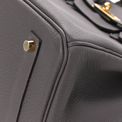 Hermes Togo Birkin 40 Etain 9 of 12