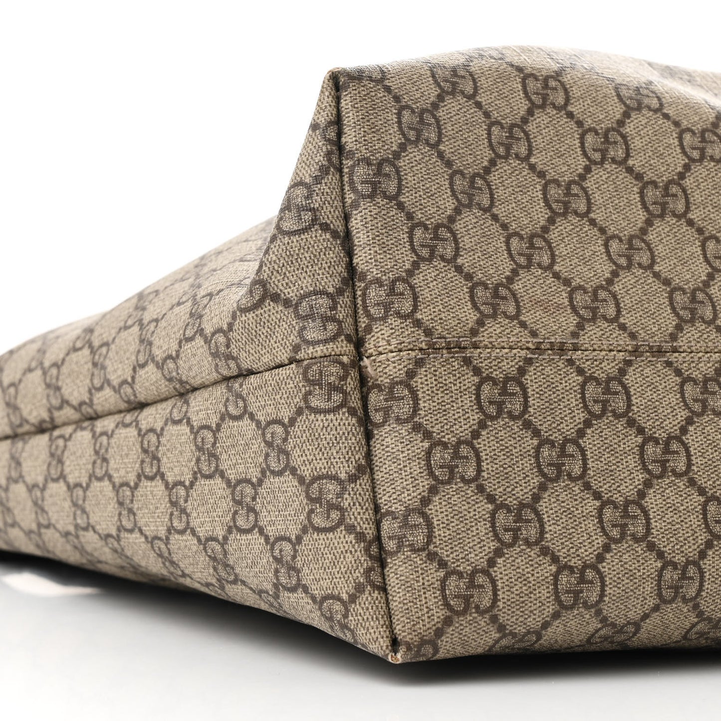 GG Plus Monogram Travel Bag Dark Brown