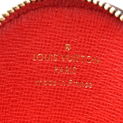 Louis Vuitton Monogram 2020 Christmas Animation Bumper Cars Round Coin Purse Coquelicot 6 of 7