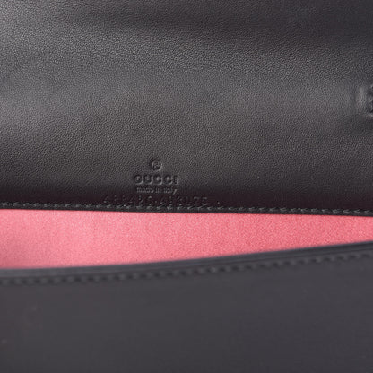 Gucci Velvet Matelasse GG Marmont Mini Bag Black 6 of 10