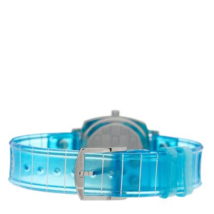 Gucci Stainless Steel Rubber 27mm Grip Quartz Watch Blue 3 of 5