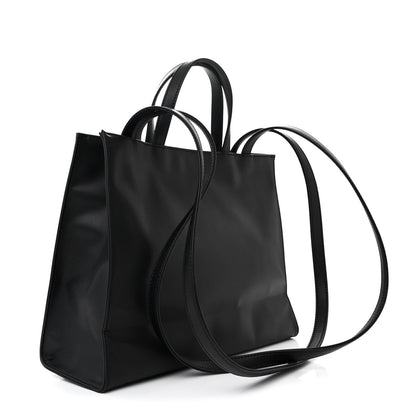 Telfar Vegan Leather Medium Shopping Bag Black 3 of 10