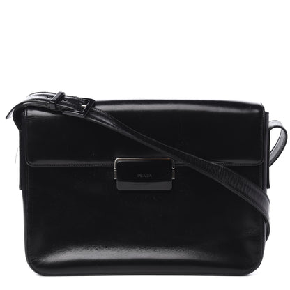 Prada Cuoio Crossbody Black 1 of 10