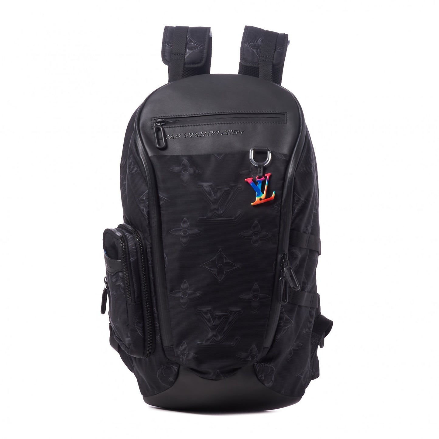 Monogram 3D 2054 Mountain Backpack Grey Black Rainbow
