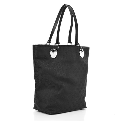 Gucci Monogram Large Eclipse Tote Black 3 of 7