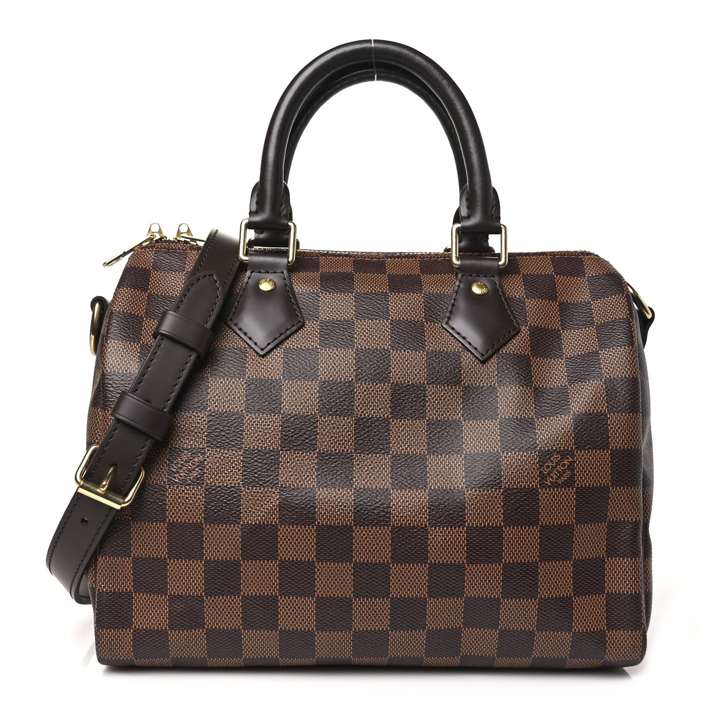 Damier Ebene Speedy Bandouliere 25