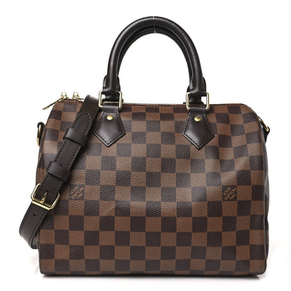Louis Vuitton Damier Ebene Speedy Bandouliere 25 1 of 9