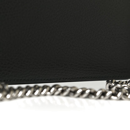 Gucci Pebbled Calfskin Small Dionysus Shoulder Bag Black 9 of 12