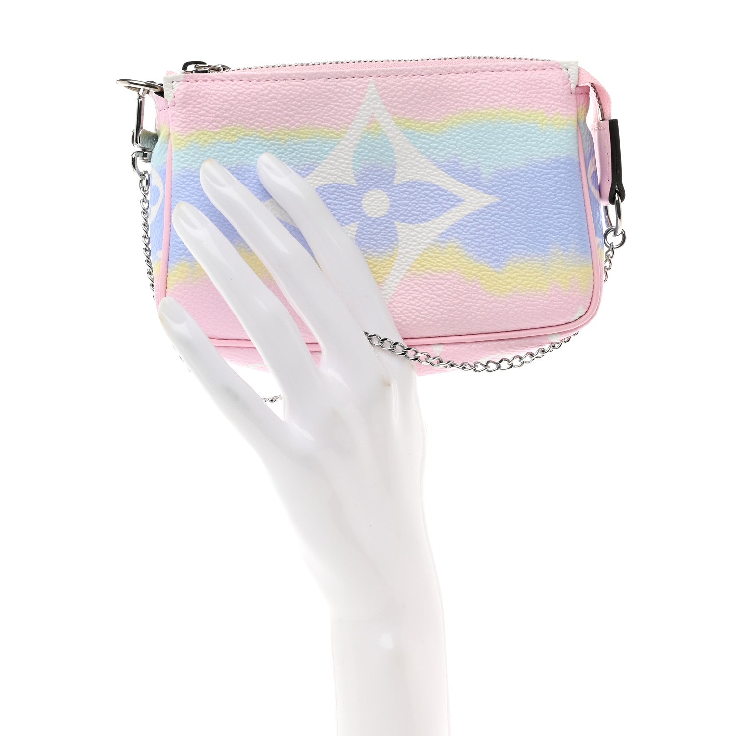 Louis Vuitton Monogram Escale Mini Pochette Accessories Pastel 3 of 8