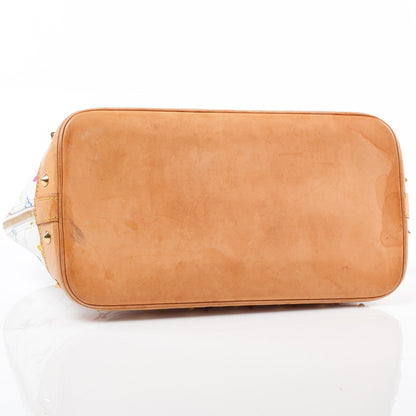 Louis Vuitton Monogram Multicolor Alma White 6 of 8