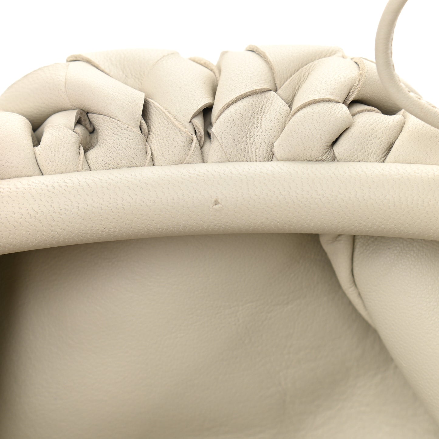 Nappa Intrecciato The Mini Pouch Plaster
