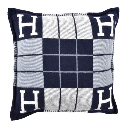 Hermes Wool Cashmere Avalon III Pillow PM Ecru Caban 2 of 3