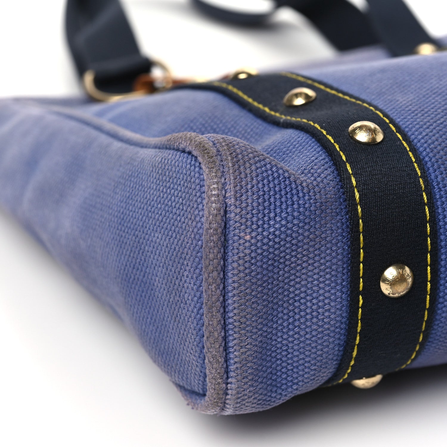 Louis Vuitton Toile Antigua Cabas MM Blue 9 of 11