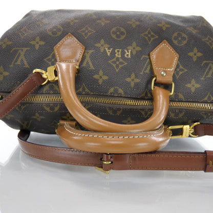 Louis Vuitton Monogram French Company Speedy 30 5 of 8