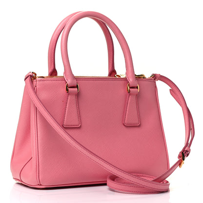 Prada Saffiano Mini Galleria Double Zip Tote Tamaris 2 of 4