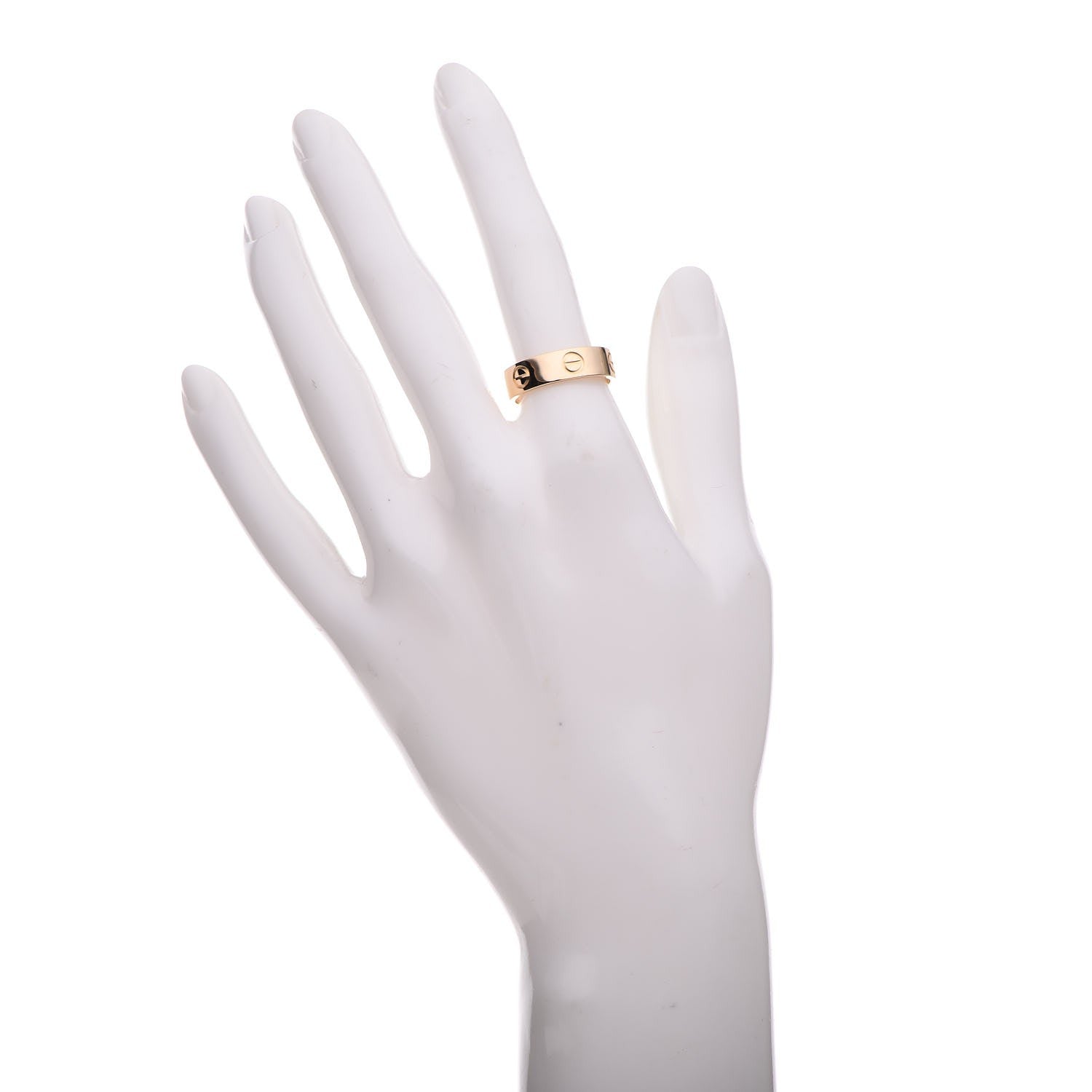 Cartier 18K Yellow Gold 5.5mm LOVE Ring 54 6.75 2 of 5