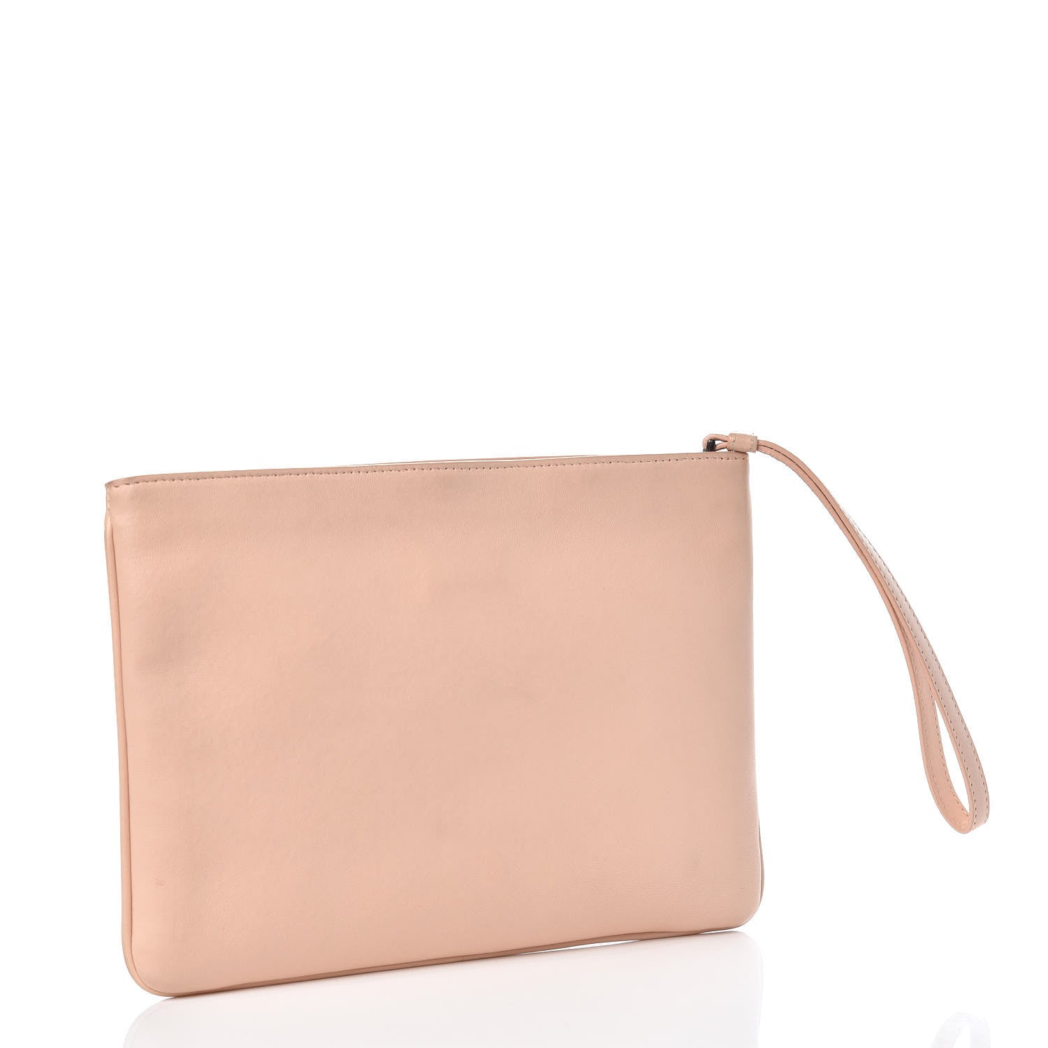 Bottega Veneta Nappa Intrecciato Zip Pouch Pink Brique 3 of 13