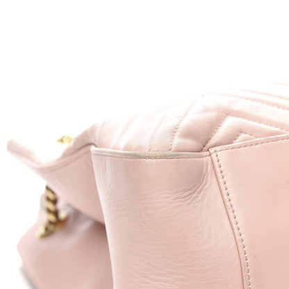 Gucci Calfskin Matelasse Medium GG Marmont Shoulder Tote Bag Perfect Pink 14 of 18
